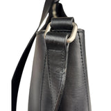 Burberry Black Leather Hobo Bag