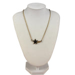 Chanel Vintage Coco Enamel Star Pendant Necklace