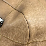Chanel Beige Caviar Chocolate Bar Boston Bag