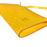 Louis Vuitton Epi Leather Pochette Yellow