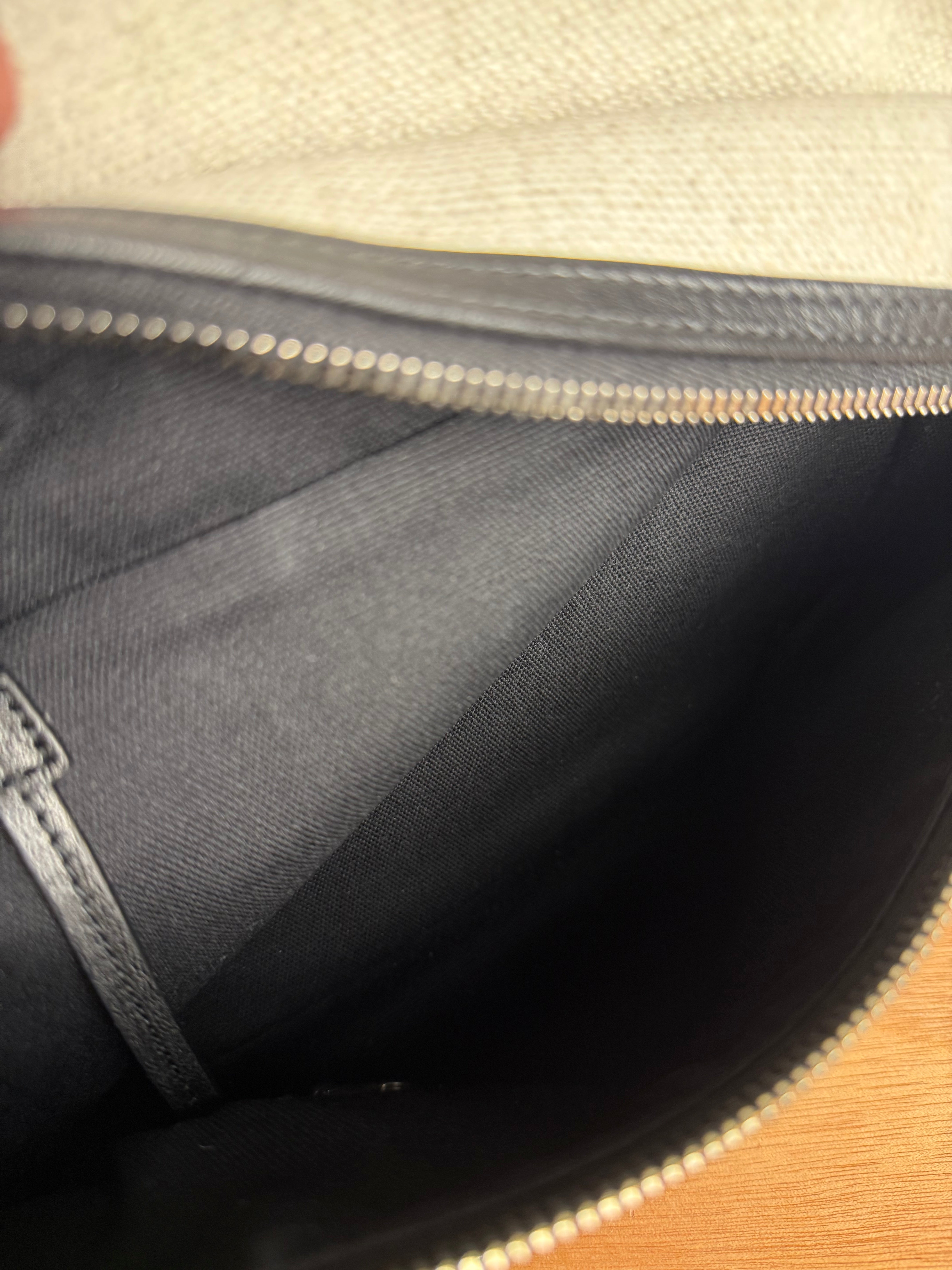 Saint Laurent Mini Canvas Rive Gauche City Backpack