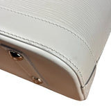 Louis Vuitton White Epi Leather Alma Hand Bag PM