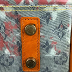 Louis Vuitton Richard Prince Orange Vinyl Canvas Monogram Hand Bag PM