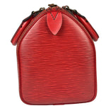 Louis Vuitton Red Epi Leather Speedy 25