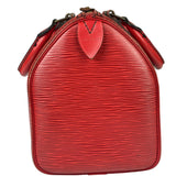 Louis Vuitton Red Epi Leather Speedy 25