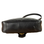 Gucci Black Leather Marmont Shoulder Bag