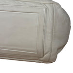 Chanel Coco Cocoon Ivory Puff Leather Boston Handbag 2009