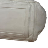 Chanel Coco Cocoon Ivory Puff Leather Boston Handbag 2009