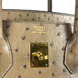 Hermes Birkin 35 Mousse Ostrich 2001