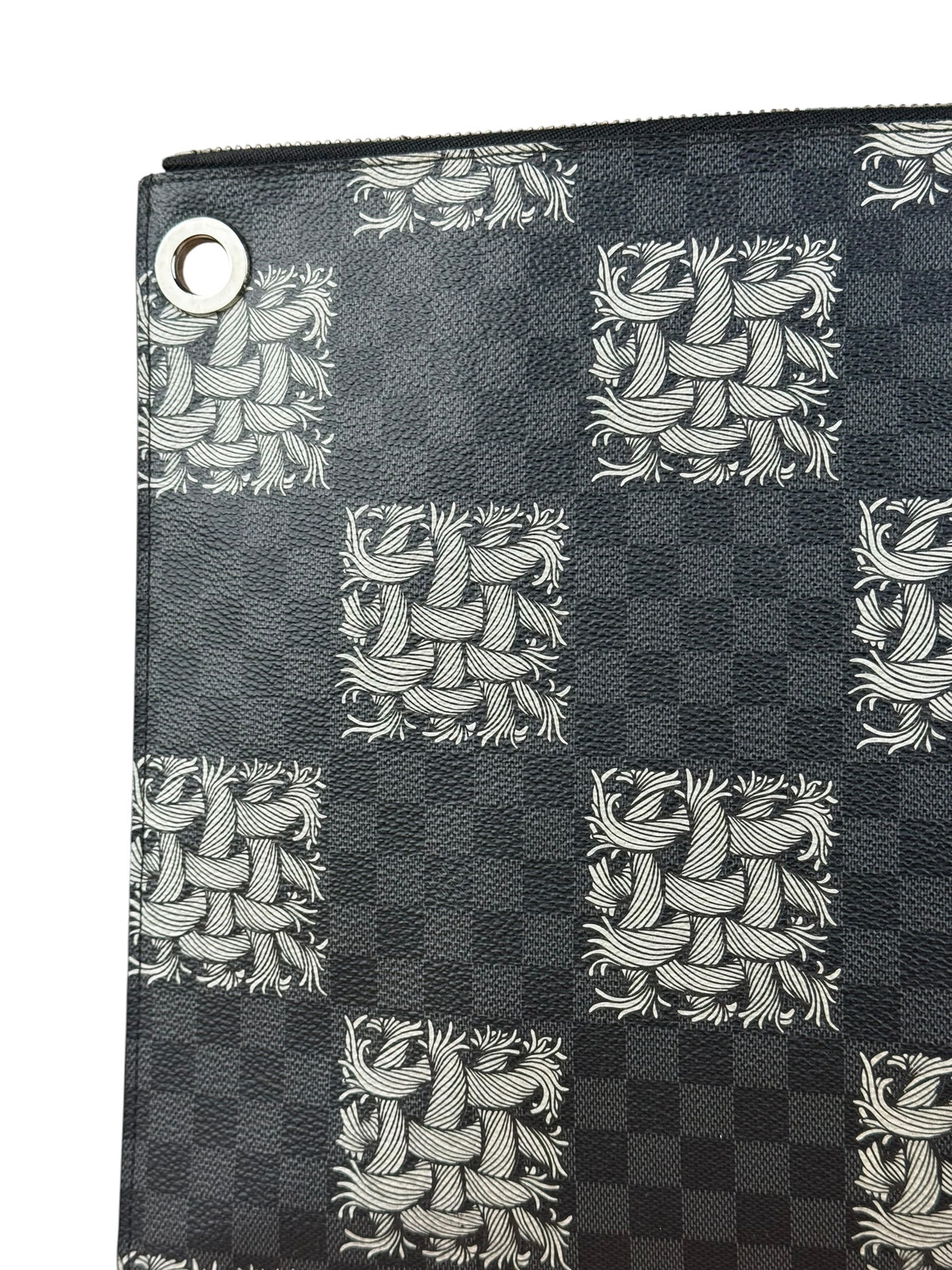 Louis Vuitton x Christopher Nemeth Damier Graphite Jour Pouch GM