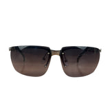 Chanel Vintage Rimless Shield Sunglasses-4009