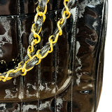 Chanel Mademoiselle Vertical Quilt Single Flap Bag 1994