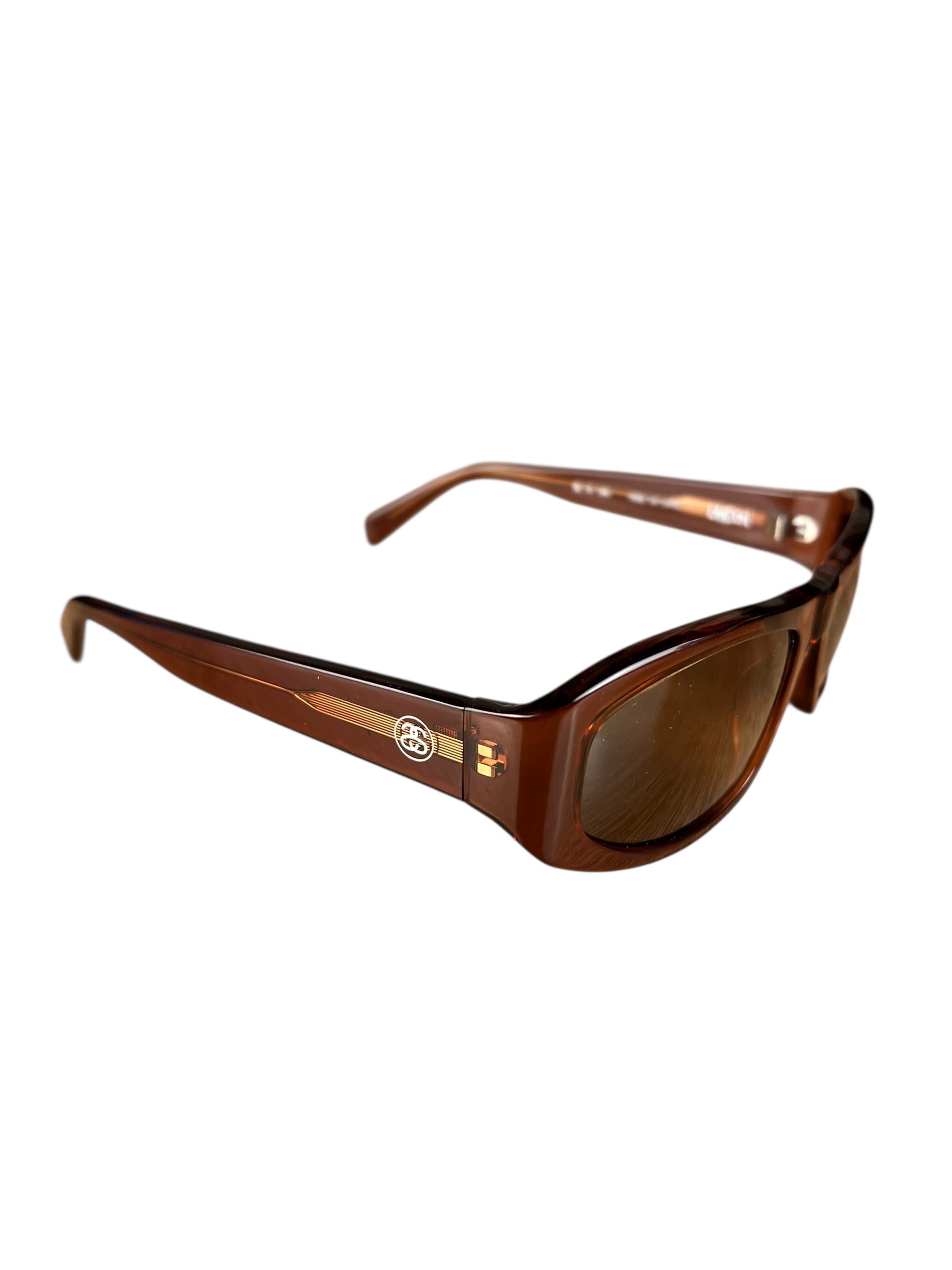 Stussy Brown Frame Sunglasses