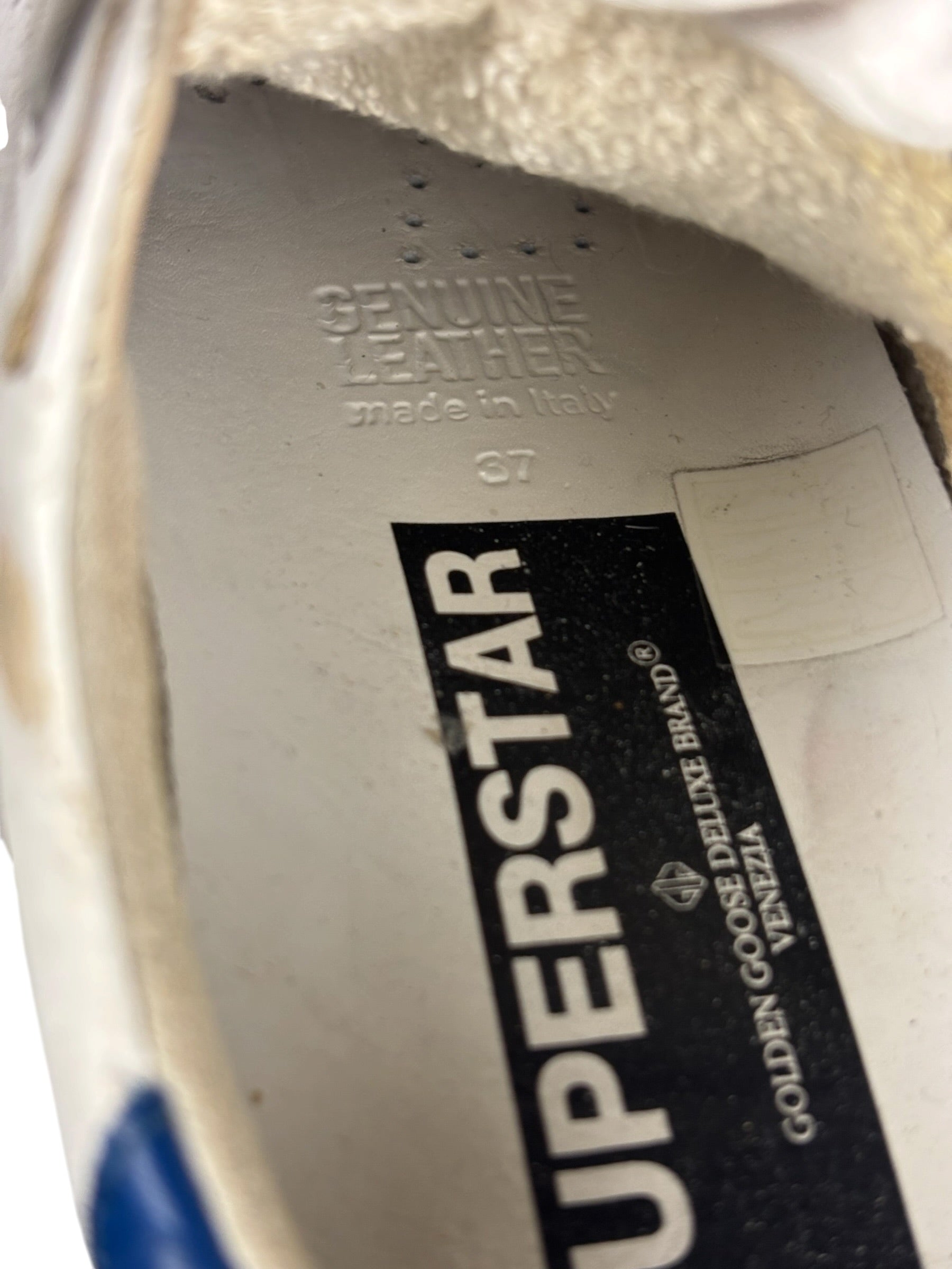 Golden Goose Superstar Sneakers Crystal Embellishments