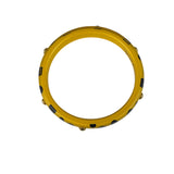 Louis Vuitton x Yayoi Kusama Yellow/Bkack Infinity Dots Acrylic Bangle