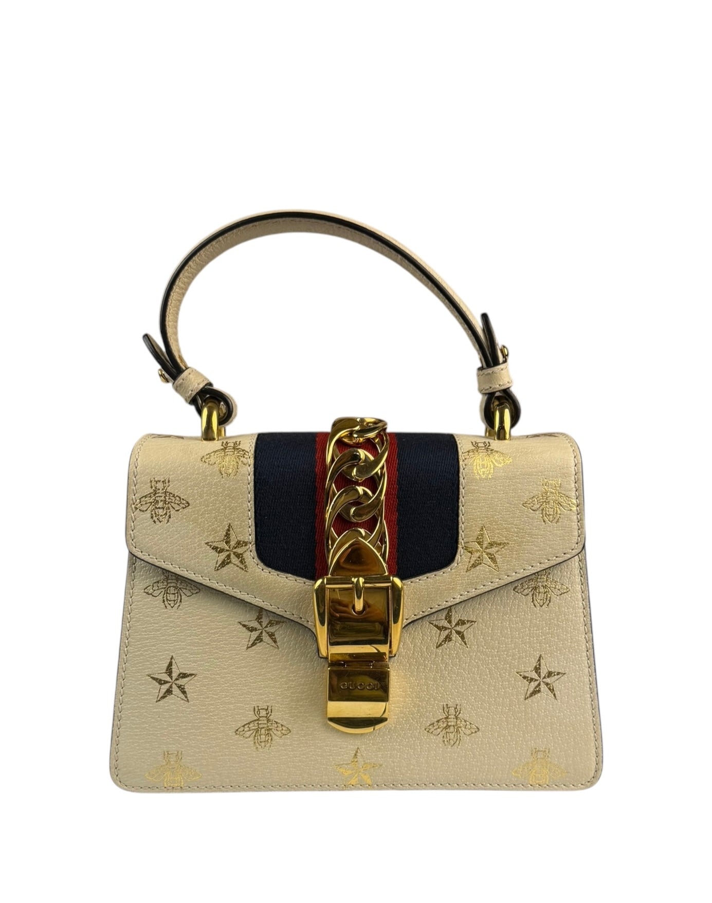 Gucci Sylvie Bee Star Mini 2-Way Bag