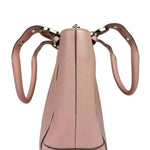 Salvatore Ferragamo Pink Saffiano Leather Shoulder Bag