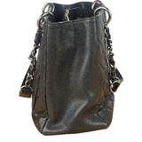 Chanel Black Caviar Quilted Large Shopping Tote 2012