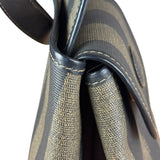 Fendi Vintage Pequin Stripped Sling Bag