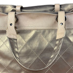 Chanel Metallic Gold Leather Paris-Biarritz Large Tote Bag 2007