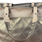 Chanel Metallic Gold Leather Paris-Biarritz Large Tote Bag 2007