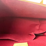 Louis Vuitton Red Monogram Vernis Bellevue Handbag PM