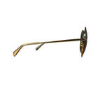 Celine Vintage Gold Round Frame Sunglasses