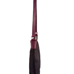 Gucci Vintage Purple Canvas Shoulder/Hobo Bag