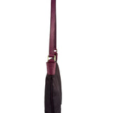 Gucci Vintage Purple Canvas Shoulder/Hobo Bag