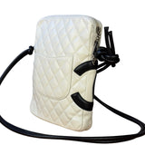 Chanel Vintage Leather Cambon Ligne Crossbody/Shoulder Bag-2008