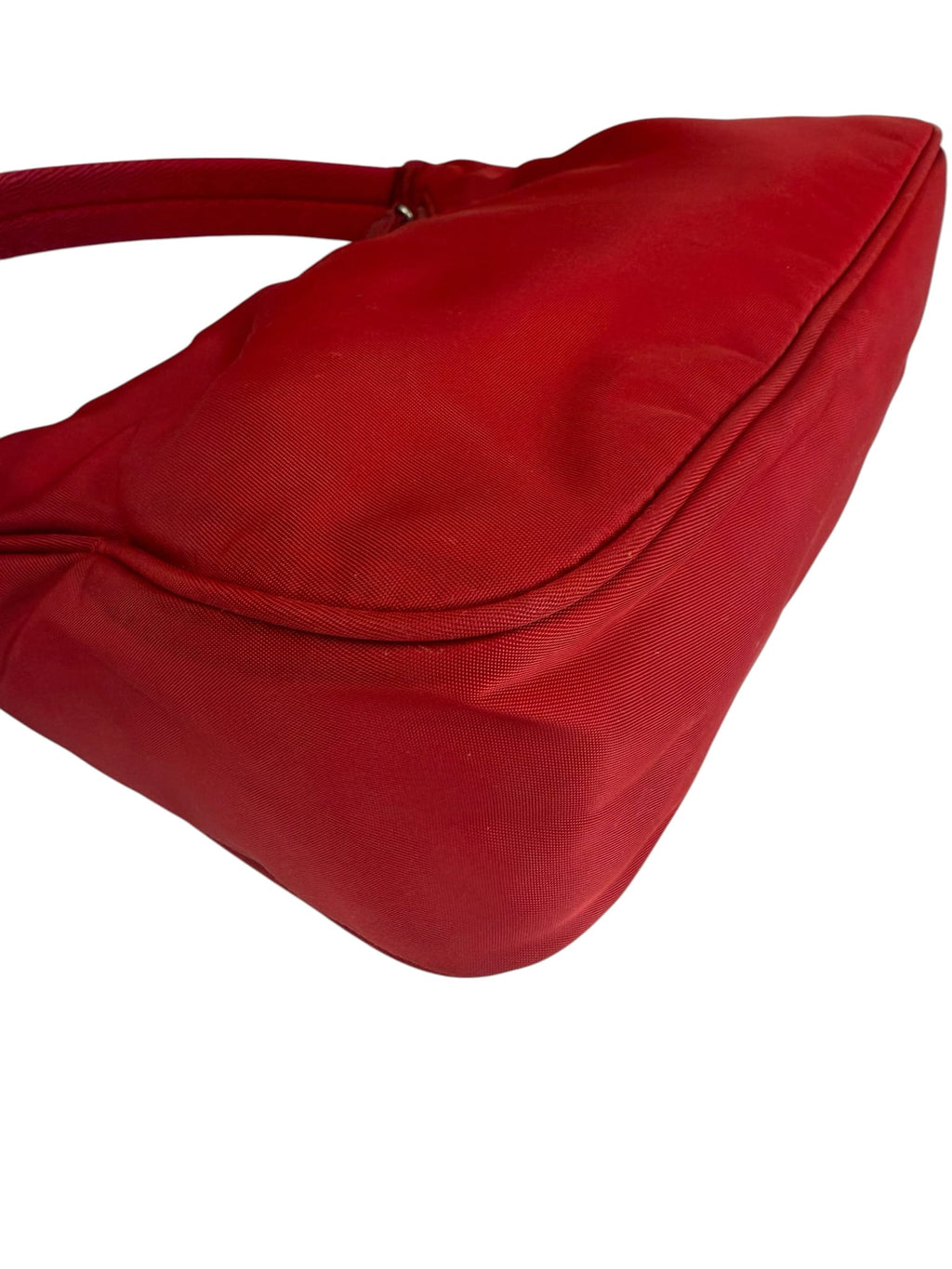 Prada Red Tessuto Nylon Pochette