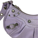 Balenciaga Lilac Calfskin Le Cagole XS Shoulder Bag