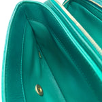 Chanel Green Lambskin Shoulder Bag 2018
