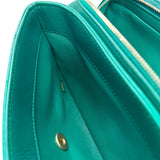 Chanel Green Lambskin Shoulder Bag 2018