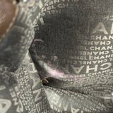 Chanel Brown Leather Chocolate Bar Tote 2004