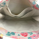 Chanel Floral Print CC Vinyl Tote 1994