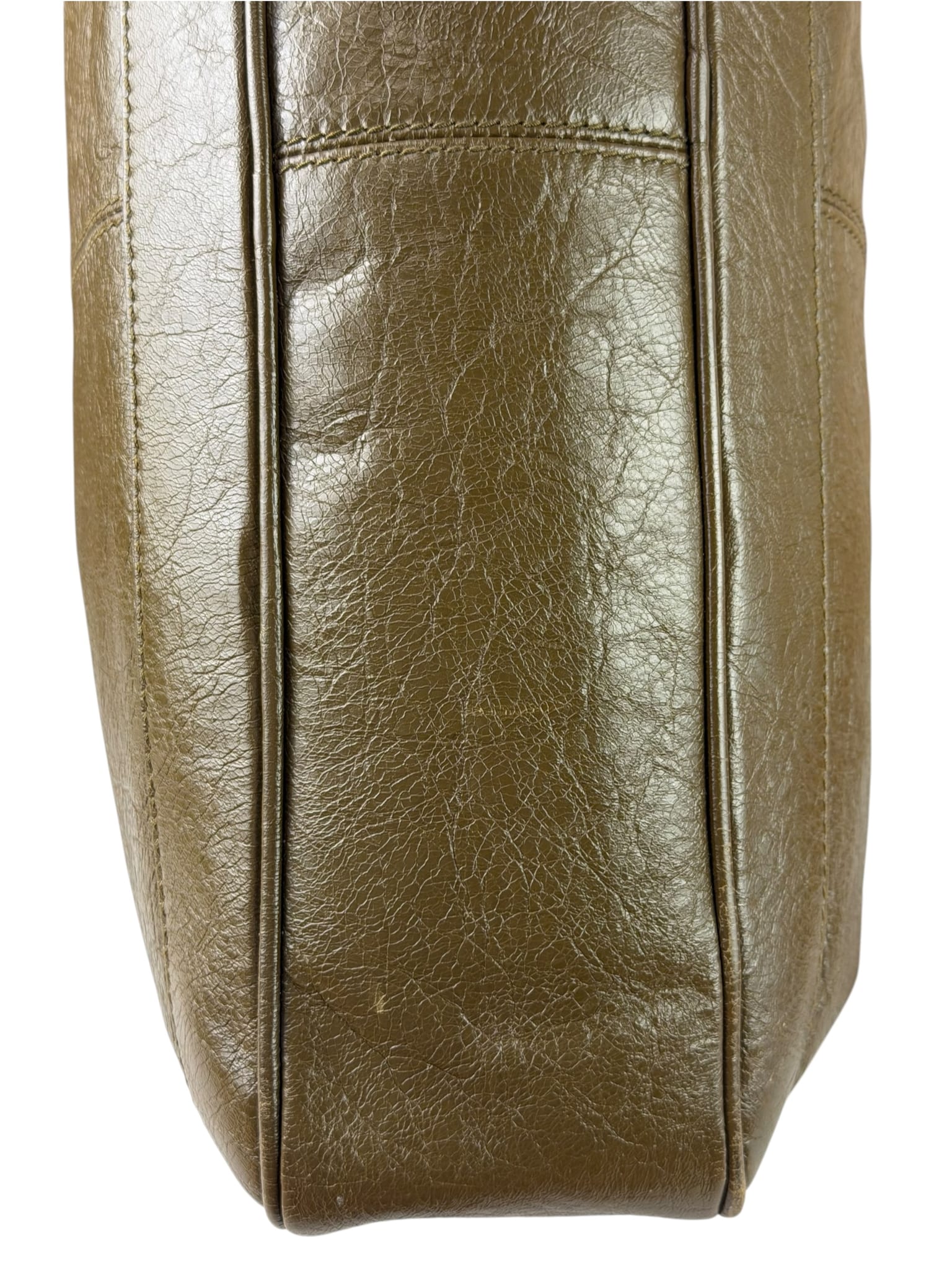Balenciaga Brown Motocross Classic Travel Bag
