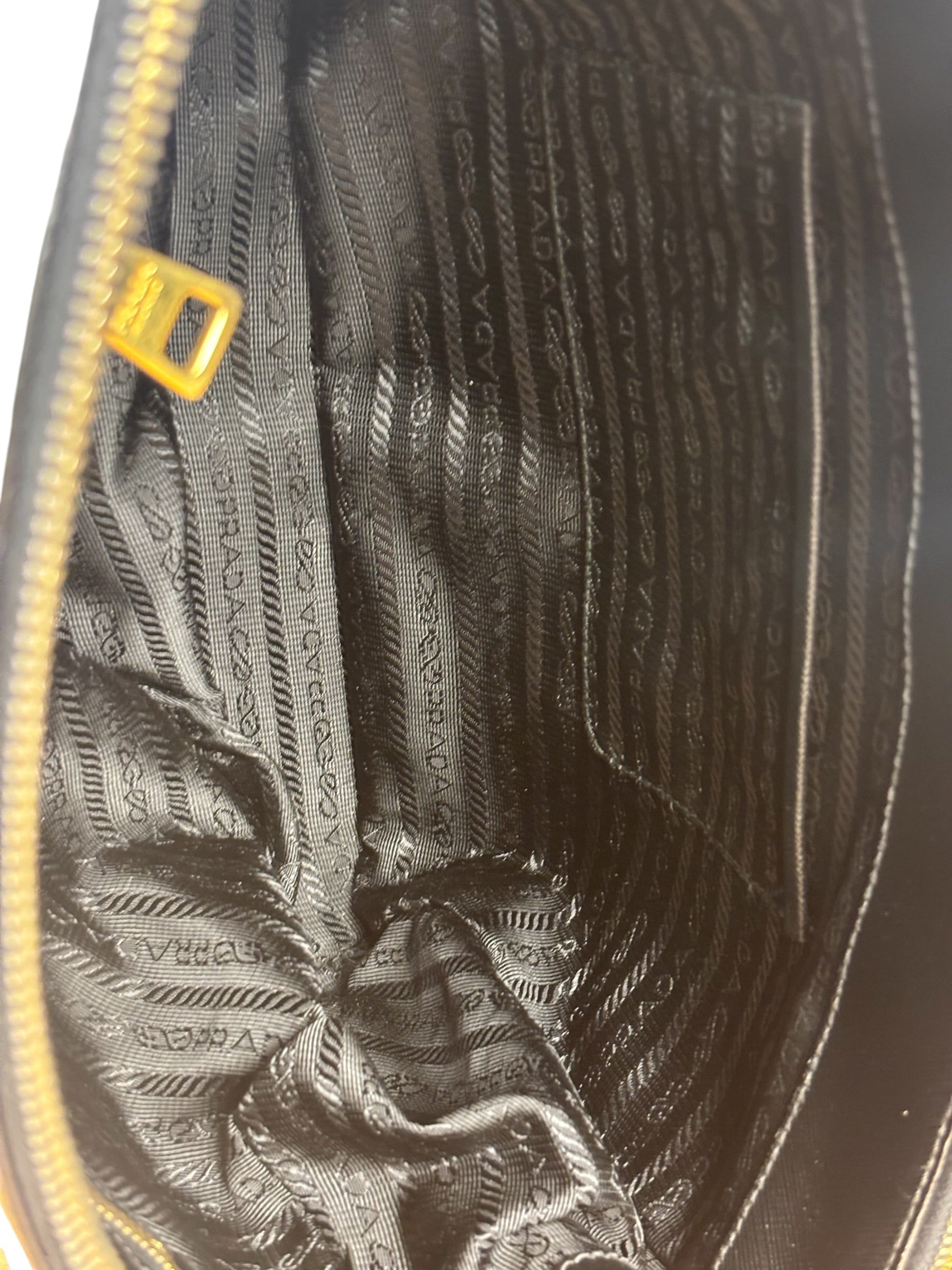 Prada Black Galleria Saffiano Leather Tote