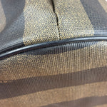 Fendi Vintage Pequin Stripped Sling Bag
