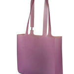 Chanel Purple Jelly Rubber Small Tote Bag Early 2000's