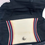 Chanel Navy Cloth Sport Line Shoulder Bag 2005