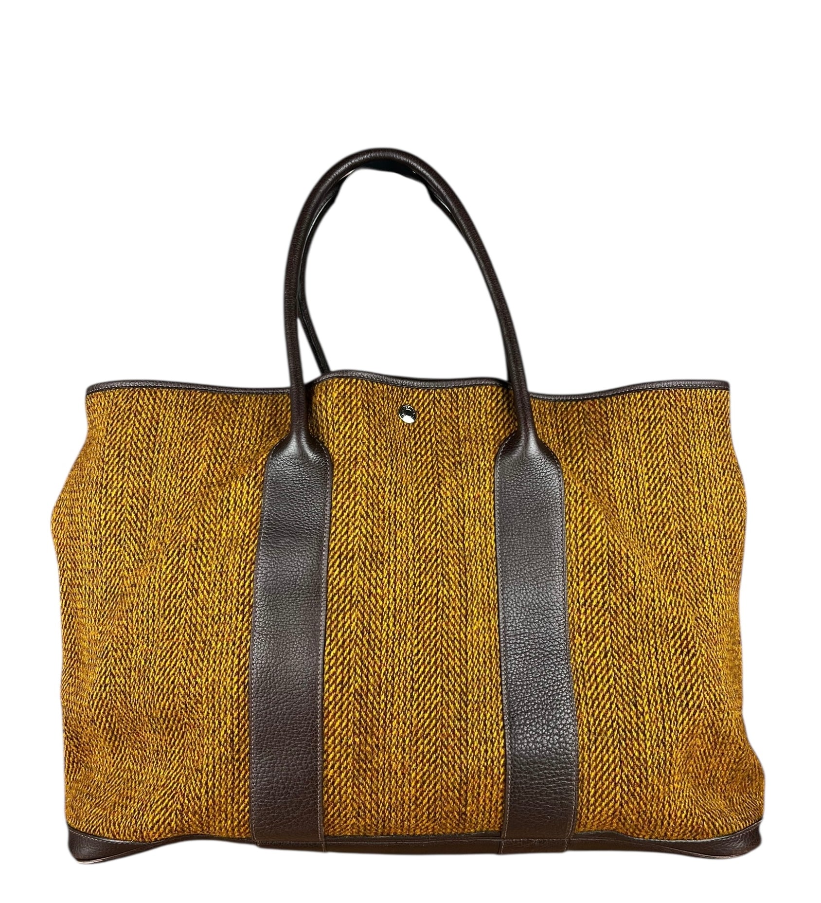 Hermes Garden Party 49 Brown Tweed 2003