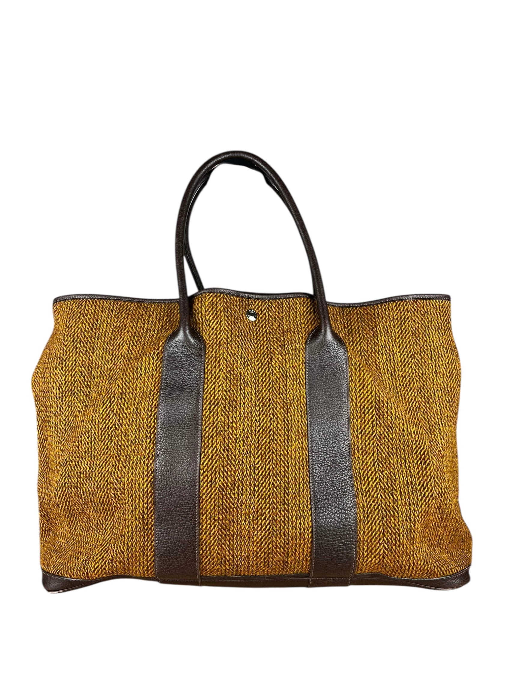 Hermes Garden Party 49 Brown Tweed 2003