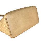 Chanel Caviar Quilted Medallion Tote Beige 2002 (Handle Wear)