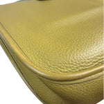 Hermes Green Leather Evelyne TMP Crossbody Bag