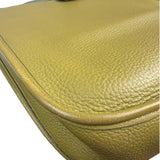 Hermes Green Leather Evelyne TMP Crossbody Bag