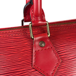 Louis Vuitton Red Epi Leather Speedy 25cm