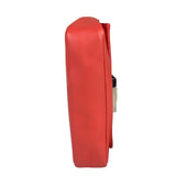 Fendi Coral Pink Leather Mini Baguette