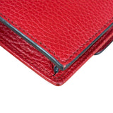 Gucci Red Interlocking G Wallet on Chain