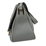 Fendi Grey Leather Flap Bag